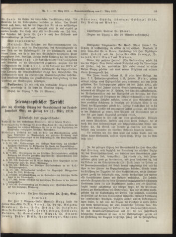 Amtsblatt der landesfürstlichen Hauptstadt Graz 19100320 Seite: 17