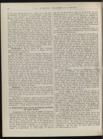 Amtsblatt der landesfürstlichen Hauptstadt Graz 19100420 Seite: 14