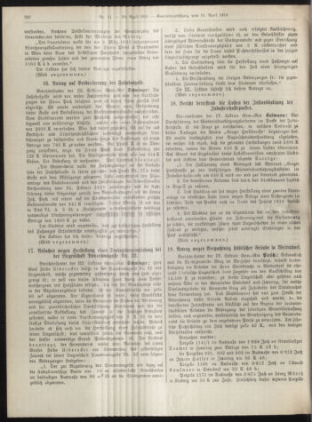 Amtsblatt der landesfürstlichen Hauptstadt Graz 19100420 Seite: 16