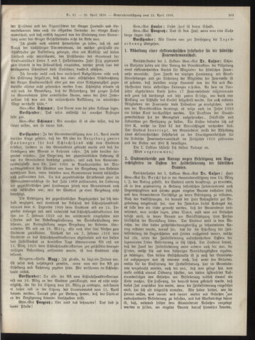 Amtsblatt der landesfürstlichen Hauptstadt Graz 19100420 Seite: 23