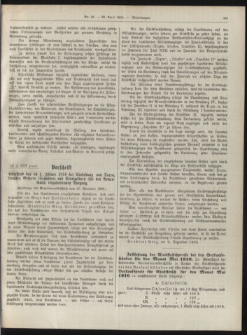 Amtsblatt der landesfürstlichen Hauptstadt Graz 19100430 Seite: 5