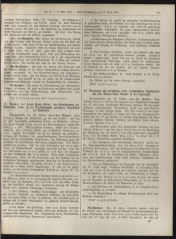 Amtsblatt der landesfürstlichen Hauptstadt Graz 19100510 Seite: 11