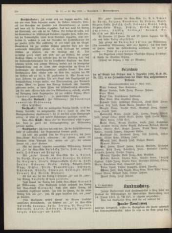 Amtsblatt der landesfürstlichen Hauptstadt Graz 19100510 Seite: 26