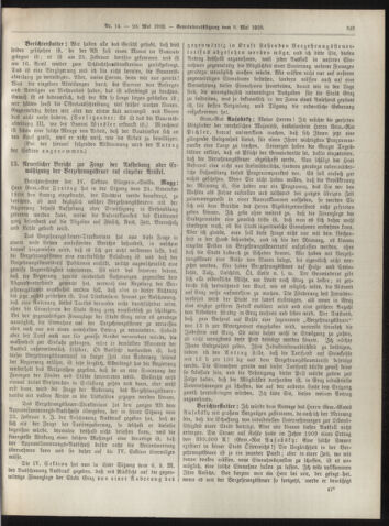 Amtsblatt der landesfürstlichen Hauptstadt Graz 19100520 Seite: 11