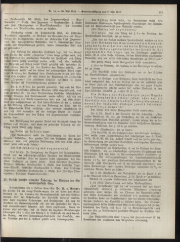 Amtsblatt der landesfürstlichen Hauptstadt Graz 19100520 Seite: 15