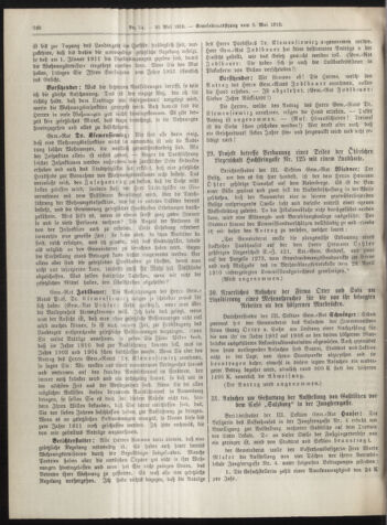 Amtsblatt der landesfürstlichen Hauptstadt Graz 19100520 Seite: 18