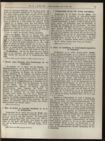 Amtsblatt der landesfürstlichen Hauptstadt Graz 19100520 Seite: 7