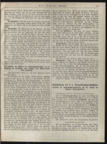 Amtsblatt der landesfürstlichen Hauptstadt Graz 19100610 Seite: 29