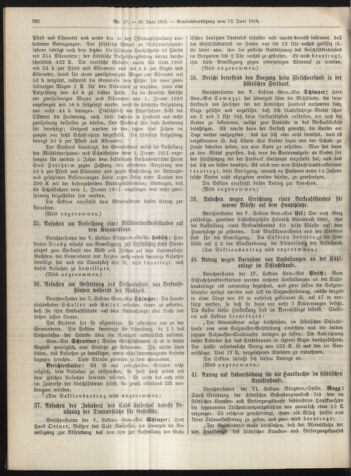 Amtsblatt der landesfürstlichen Hauptstadt Graz 19100620 Seite: 16