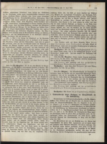 Amtsblatt der landesfürstlichen Hauptstadt Graz 19100620 Seite: 3