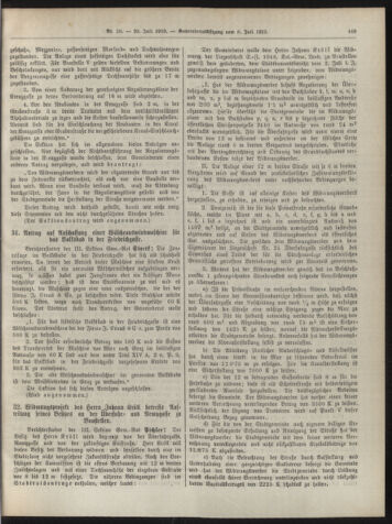 Amtsblatt der landesfürstlichen Hauptstadt Graz 19100720 Seite: 15