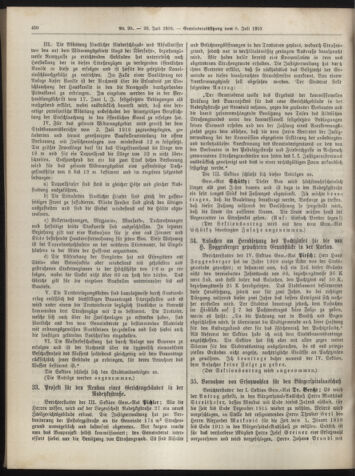 Amtsblatt der landesfürstlichen Hauptstadt Graz 19100720 Seite: 16