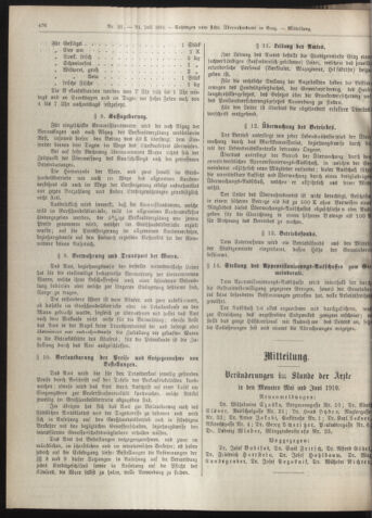 Amtsblatt der landesfürstlichen Hauptstadt Graz 19100731 Seite: 20