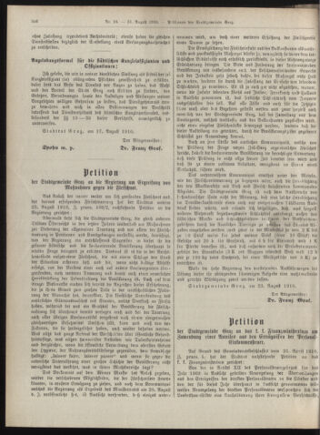 Amtsblatt der landesfürstlichen Hauptstadt Graz 19100831 Seite: 12