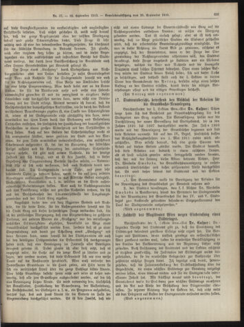 Amtsblatt der landesfürstlichen Hauptstadt Graz 19100930 Seite: 23