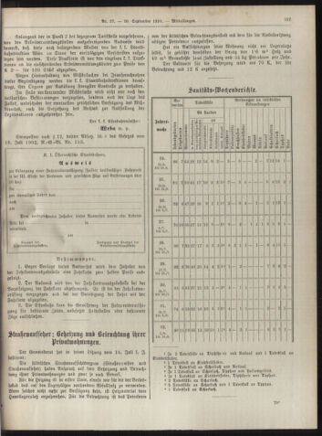 Amtsblatt der landesfürstlichen Hauptstadt Graz 19100930 Seite: 27