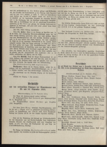 Amtsblatt der landesfürstlichen Hauptstadt Graz 19101010 Seite: 14