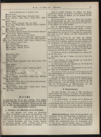 Amtsblatt der landesfürstlichen Hauptstadt Graz 19101010 Seite: 15