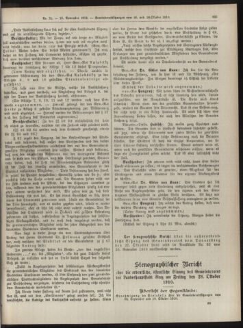 Amtsblatt der landesfürstlichen Hauptstadt Graz 19101110 Seite: 17