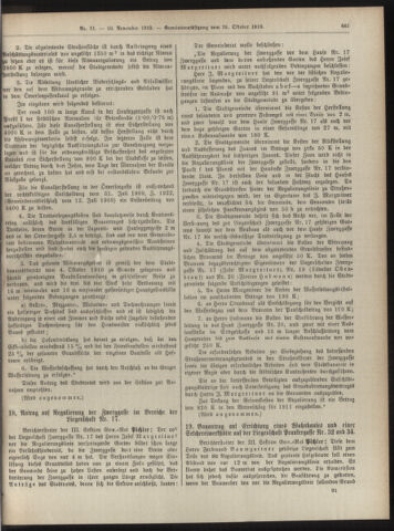 Amtsblatt der landesfürstlichen Hauptstadt Graz 19101110 Seite: 33