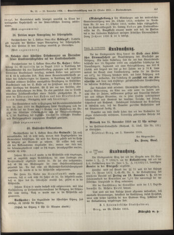 Amtsblatt der landesfürstlichen Hauptstadt Graz 19101110 Seite: 39