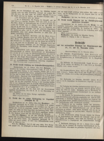 Amtsblatt der landesfürstlichen Hauptstadt Graz 19101210 Seite: 20