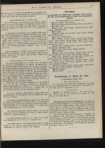 Amtsblatt der landesfürstlichen Hauptstadt Graz 19101210 Seite: 21