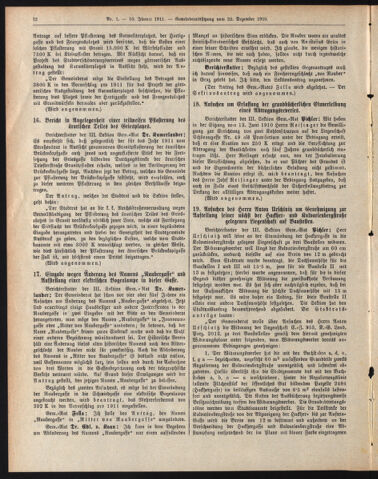 Amtsblatt der landesfürstlichen Hauptstadt Graz 19110110 Seite: 12