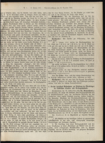 Amtsblatt der landesfürstlichen Hauptstadt Graz 19110110 Seite: 17