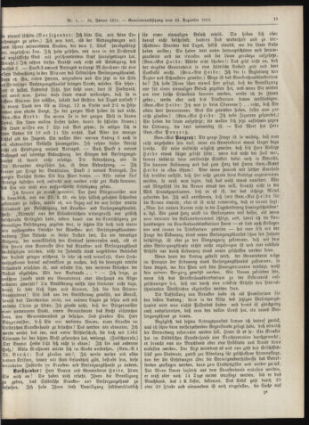 Amtsblatt der landesfürstlichen Hauptstadt Graz 19110110 Seite: 19