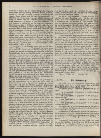 Amtsblatt der landesfürstlichen Hauptstadt Graz 19110110 Seite: 30