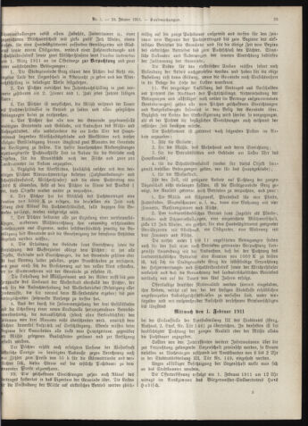 Amtsblatt der landesfürstlichen Hauptstadt Graz 19110110 Seite: 33