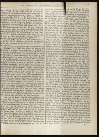 Amtsblatt der landesfürstlichen Hauptstadt Graz 19110120 Seite: 11