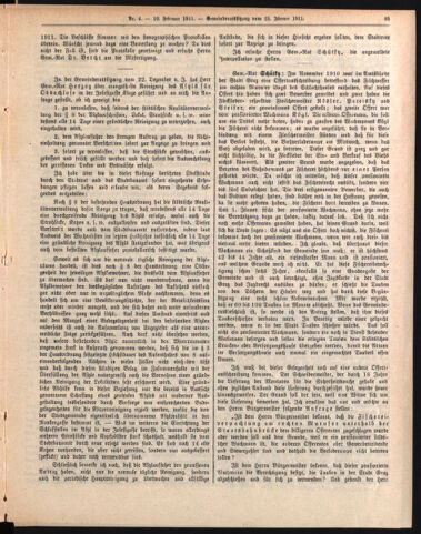 Amtsblatt der landesfürstlichen Hauptstadt Graz 19110210 Seite: 13