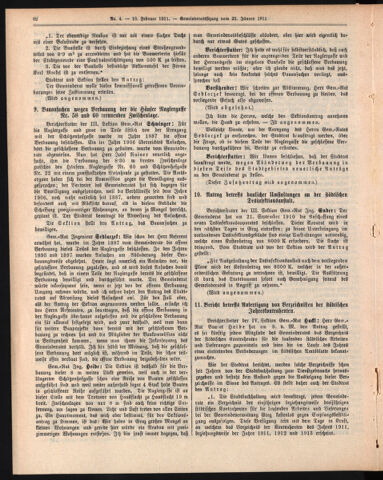 Amtsblatt der landesfürstlichen Hauptstadt Graz 19110210 Seite: 20