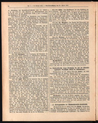 Amtsblatt der landesfürstlichen Hauptstadt Graz 19110210 Seite: 22