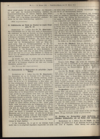 Amtsblatt der landesfürstlichen Hauptstadt Graz 19110210 Seite: 26