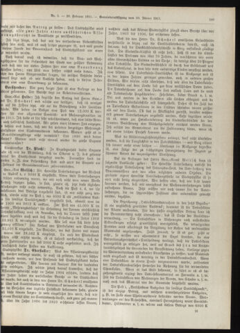 Amtsblatt der landesfürstlichen Hauptstadt Graz 19110220 Seite: 9