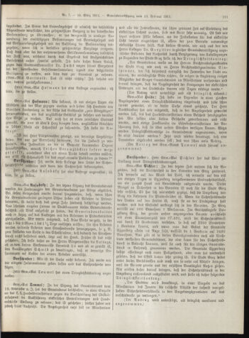 Amtsblatt der landesfürstlichen Hauptstadt Graz 19110310 Seite: 21