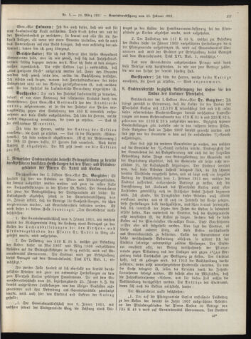 Amtsblatt der landesfürstlichen Hauptstadt Graz 19110310 Seite: 27