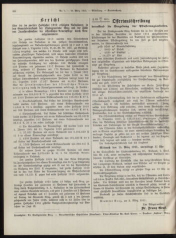 Amtsblatt der landesfürstlichen Hauptstadt Graz 19110310 Seite: 50