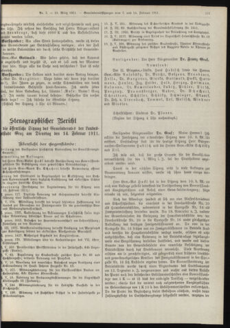 Amtsblatt der landesfürstlichen Hauptstadt Graz 19110310 Seite: 7