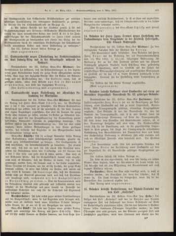 Amtsblatt der landesfürstlichen Hauptstadt Graz 19110320 Seite: 11