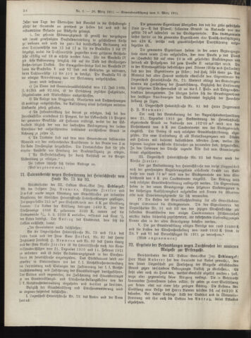 Amtsblatt der landesfürstlichen Hauptstadt Graz 19110320 Seite: 14