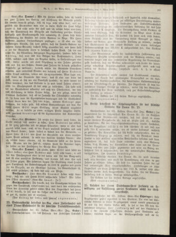 Amtsblatt der landesfürstlichen Hauptstadt Graz 19110320 Seite: 15