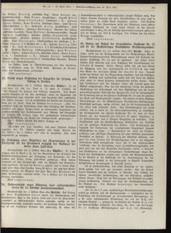 Amtsblatt der landesfürstlichen Hauptstadt Graz 19110430 Seite: 11