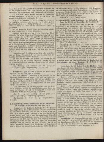 Amtsblatt der landesfürstlichen Hauptstadt Graz 19110430 Seite: 6