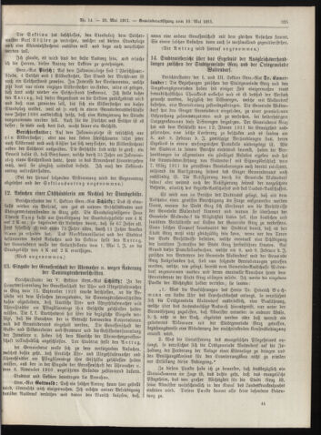 Amtsblatt der landesfürstlichen Hauptstadt Graz 19110520 Seite: 9