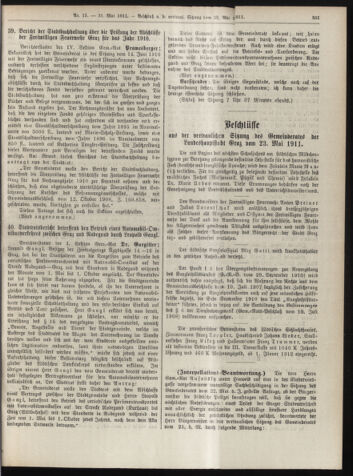 Amtsblatt der landesfürstlichen Hauptstadt Graz 19110531 Seite: 21