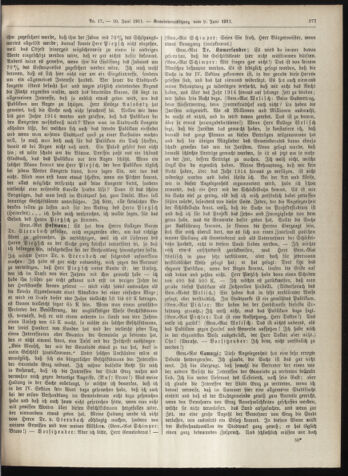 Amtsblatt der landesfürstlichen Hauptstadt Graz 19110620 Seite: 11